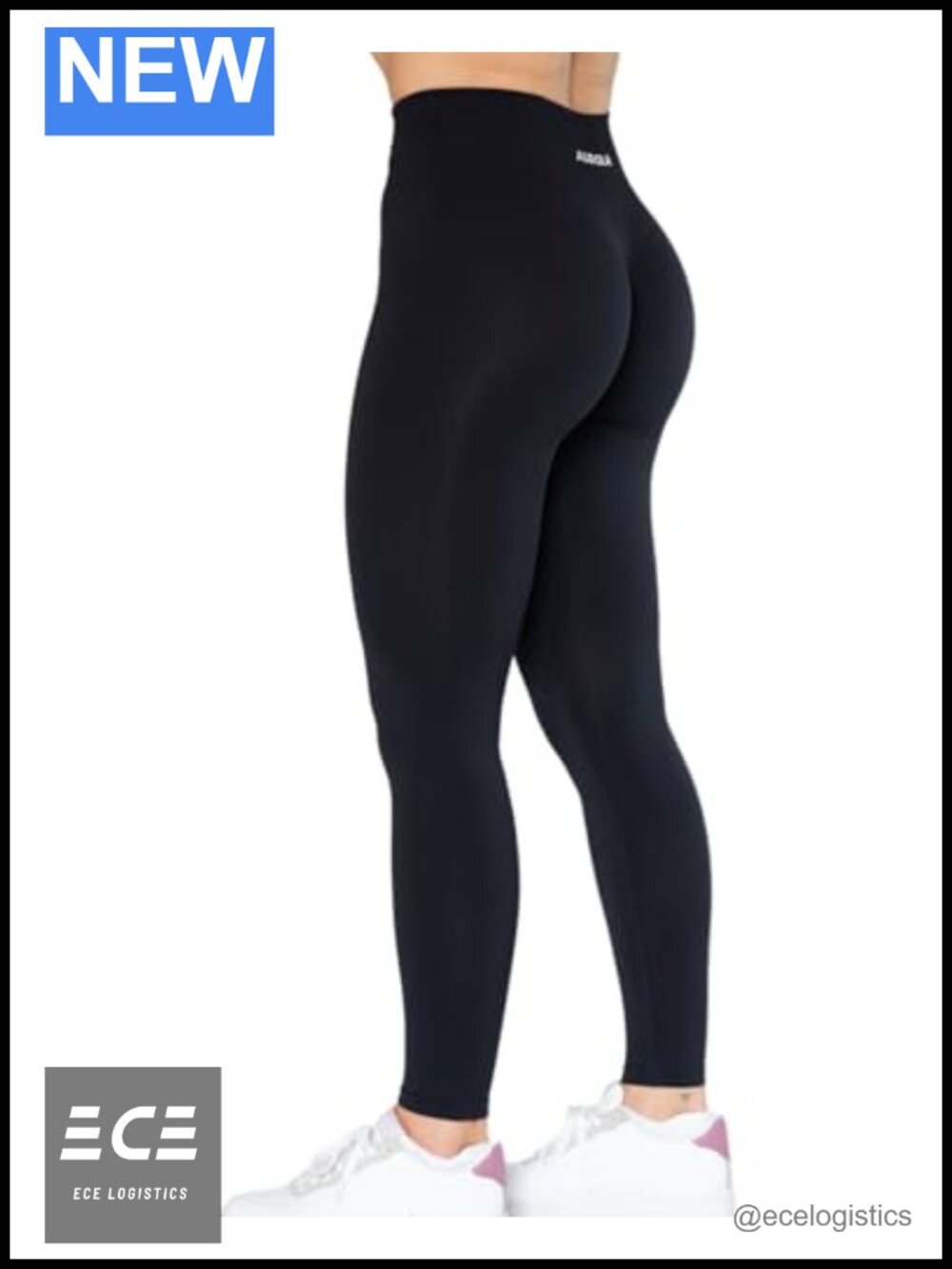 Seamless High Waist 7/8 Workout Leggings Tummy Control Athleisure